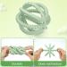 Aolso Silicone Baby Ball Bite Ring - BPA-Free Chew Toy for Infants - Safe Food-Grade Silicone Baby Toy in Green - Buy Online on GoSupps.com
