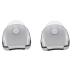 NAYUKY 2pcs Plastic Super Suction Cup Razor Promotional Clear Bathroom Razor Holder Shaver Storage Rack Bracket