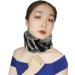 Yu He Rabbit Fur Headband - Winter Knit Neck Warmer for Women - Black Frost Fur Scarf Muffler - Buy Online on GoSupps.com