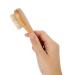 Exfoliating Face & Body Brush Tool with Wooden Handle - Perfect for Cleansing Skin & Back Scrubbing | International Shipping Available - Buy Online on GoSupps.com