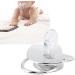 Alomejor Baby Pacifier Set - Stylish DIY Photo Decoration Infant Bling Clip for Newborn Silver M - Buy Online on GoSupps.com