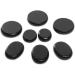 Bacaby 8Pcs Large Basalt Hot Stones Set for Professional or Home Spa - Relaxing, Healing, Pain Relief - Buy Online on GoSupps.com