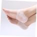 1 Pair Socks for Heel Pain Kids Plasters Plantar Insoles Baby Silicone Shower Brush Gel Heel Sleeves Support Colorful Hair Chain Cracked White Silicone Gel Moisturizing medium - Buy Online on GoSupps.com