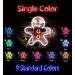 Buy ST16s32-fnu0102-b Gingerbread Man LED Neon Sign - Blue Silicone Single Color - Perfect for Holiday Decor | International Shipping Available - Buy Online on GoSupps.com