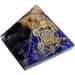 P&R UK Lapis Lazuli Metatron's Cube Orgonite Pyramid with Copper Coil - Energy-Enhancing Healing Crystal D cor in Elegant Gift Box - Buy Online on GoSupps.com