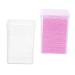 Healeved 2 Boxes Eyelash Cleaning Pads Salon Glue Remover Eyelash Glue Remover Glue Bottle Cleaning Pad Cotton Cleaning Wipe Glue Cotton Pad Glue Bottle Wiper Glue Bottle Cotton Pad