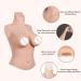 Cyomi Silicone Half Body Breast Forms - Realistic C-G Cup Breast Shapes for Crossdressers & Transgender Cosplay - Ivory White Elastic Cotton Filling - Buy Online on GoSupps.com