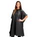 Betty Dain Black Jaguar Styling Cape - Bleach-Proof Chemical-Proof & Waterproof All-Purpose Hair Cape - Buy Online on GoSupps.com