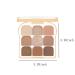 9 Colors Eyeshadow Palette Kit | Cute Toast Shaped Blush & Shimmer | Long-lasting Eye Makeup with Brushes | International Shipping Available - Buy Online on GoSupps.com