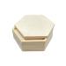 12x14 in Wood Panel Boards Wooden Hexagon Shaped Canvas for Painting Crafts(6 Pieces)