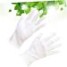 OKUMEYR 12 Pairs Moisturizing Food Handling Glove Hair Dye White Kitchen Hair Dyeing Dry Hands White Work Spa XL:24X11cm White - Buy Online on GoSupps.com