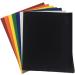 Craftables Black Flocked HTV Craft Vinyl - 5 Sheets - Heat Transfer Vinyl for Cricut & Silhouette Cameo - 12 x 9.8 - Buy Online on GoSupps.com