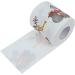 Christmas Toilet Paper Santa Claus Reindeer Pattern Funny Toilet Tissue Xmas Holiday Party Decoration Supplies - Buy Online on GoSupps.com