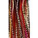 Grizzly Clip-In Feather Extensions - Natural & Pink for Blonde Hair | International Shipping Available - Buy Online on GoSupps.com