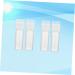 Healeved 4 pi ces Bouteille Applicateur de Capillaire Flacon de Coloration pour Salon Bouteille de Rin age Outil de Coiffeur Blanc - Buy Online on GoSupps.com