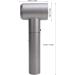 Cordless Hair Dryer Rechargeable Blow Dryer Travel Hair Dryer with Nozzle Hot and Cold Air Mode Compact Hair Dryer Blow Dryer for Fast Drying Low Noise Hair Dryer for Home - Buy Online on GoSupps.com