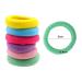 200 Pack Candy Color Girls' Elastic Hair Ties - Seamless Ponytail Holders - Buy Online on GoSupps.com
