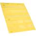 VGEBY Magnetic Pocket Blackboard - Bright Yellow Color 5 Rows Clear Teaching Board for Homeschooling & Scheduling  - Buy Online on GoSupps.com