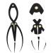 PLAFOPE Eyebrow Grooming Ruler Balance Caliper Ruler Eyebrow Measuring Tool Positioning Ruler Curve Scale - Buy Online on GoSupps.com