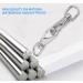 MIKMAYTOO Stainless Steel Swivel Eye Snap Hook  Snap Clips Scuba Diving Clips  Bird Feeders  Lag Clips  Flag Pole Rope  Dog Leash Hook  Keychains  Anchor Chain M4-2PCS - Buy Online on GoSupps.com