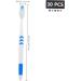 Partykindom Disposable Travel Toothbrushes for Kids - 60 Pack Soft Ultra Bamboo & Coal Cleaning Tools for Oral Care - Buy Online on GoSupps.com