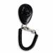 Monkimau Clicker Dog Cat - Training for Dogs and Cats Dog Training (black)