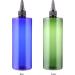 Lurrose 4pcs 500ml Hair Color Bottle Applicator Hair Squeeze Bottles With Twist Top Cap PET Refillable Bottles For Hair Dyeing Salon (Blue Green) - Buy Online on GoSupps.com