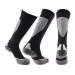ZLYJ 3 Pairs Compression Socks Women Men (20-30mmHg) Sports Knee Highs Stockings Running Support Stockings XL Gray