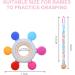 Vicloon Baby Teething Toys - BPA Free Silicone Rudder Teether for Boys & Girls - Buy Online on GoSupps.com