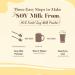 HYE FOODS Vegan Soy Milk Powder - 49% Protein - Unsweetened - 17.6 Oz (500g) - Buy Online on GoSupps.com