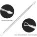Double Ends Stainless Steel Triangle Cuticle Peeler Scraper Dead Skin Pusher Remove Gel Nail Polish Nail Art Remover Tool Practical and Popular Durability and practicality - Buy Online on GoSupps.com