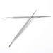 Stainless Steel Toenail Remover Set - Double Head Pick & Cuticle Pusher Pedicure Tool - Buy Online on GoSupps.com