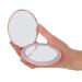 10X Magnification Portable Makeup Mirror - Folding Cosmetic Mirror for Home and Travel - Buy Online on GoSupps.com