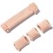 COHEALI Silicone Gel Toe Spacers and Protectors - 2Pcs Beige Finger Sleeves for Toe Blister Relief - Elastic Bandage for Anti-Wear Protection - 20X1.8CM - Buy Online on GoSupps.com