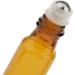 Bocotoer 10ml Empty Amber Glass Roll-on Essential Oil Bottles Pack of 6 for Aromatherapy & Perfume - Buy Online on GoSupps.com