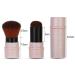 Sonew Retractable Kabuki Makeup Brush - Synthetic Bristle Cosmetic Brush for Blush Bronzer Powder Foundation & Concealer (Green) - International Shipping Available - Buy Online on GoSupps.com