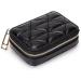 VALICLUD Black Lipstick Case | Genuine Leather Mini Cosmetic Jewelry Box with Mirror | Perfect Gift for Women - Shop Now - Buy Online on GoSupps.com