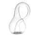 Felix Klein Bottle A Bottle That Looks like It 's Not Full of Water Creative Glass Bottle Clear Water Bottles Amazing Bottle for Home Decor Science Enthusiasts (Transparent 16cmx9cmx12cm) 16cmx9cmx12cm Transparent