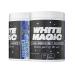 Medi-Evil Nutrition White Magic Pre-Workout Amino BCAA Powder Supplement with Caffeine - 520g - 40 Servings (Pack of 1) (Ice Blue Raspberry)