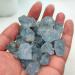 Natural Crystal Rough Natural Celestite Stone Raw Sky Blue Crystal Gemstones Specimen Fish Tank Decoration Crystal (Size : 500g) - Buy Online on GoSupps.com