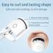 Buy Long-Lasting Electric Eyelash Curler with Heat - Perfect Curls & Perms (White) | International Shipping Available - Buy Online on GoSupps.com