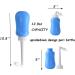 Portable Peri Bottle for Postpartum Care | Travel Bidet for New Moms - Perineal Cleansing Bottle in Medium Blue - Buy Online on GoSupps.com
