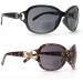 Bifocal Reading Sunglasses for Women - Vintage Street Fashion with Metal Decoration, UV Protection, 2 Pairs Black&Tortoise - Buy Online on GoSupps.com