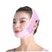 Face Belts Double Chin Reducer V Line Facial Mask Face Lifting Tape Soft Chin Strap for Women Restore Skin Elasticity Purple