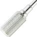 PANA Professional Large Dome Top Barrel Carbide Bit - 3/32 Shank Size (Medium Silver) - Buy Online on GoSupps.com