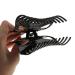 Fenteer Large Black Hair Clip Clamp - 5 cm | Durable & Stylish Hair Accessories for All Hair Types - Shop Internationally - Buy Online on GoSupps.com