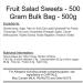 Fruit Salad 500g Bag - Buy Online on GoSupps.com