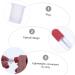 Vaguelly 20pi ces Lot De Contenants De Brillant Forme De Capsule Corps Transparent Pour Visualiser Volume Restant Pour Voyages Et Rangement - Buy Online on GoSupps.com