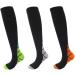 Buy W/H Compression Stockings for Women - 10 Pairs Long Pipe Non-Slip Design for Sports | Best Pressure Reduction Mixed Colors Size L - Buy Online on GoSupps.com