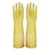 GIFZES Cleaning Gloves Full Hand Protection Gloves Waterproof Non-slip Dishwashing Gloves Heat-insulated Kitchen Cleaning Tool Yellow L